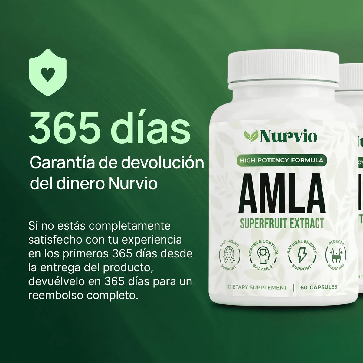Cápsulas de Superfruta de Amla